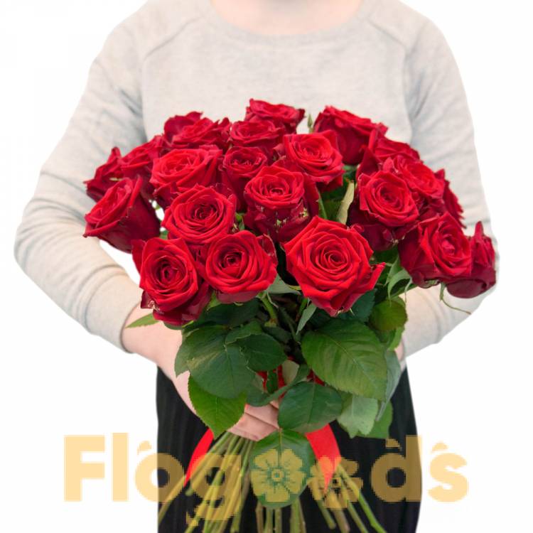 Букет красных роз за 1 850 руб.